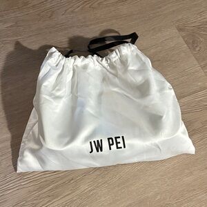 JW PEI Black with Gold Hardware Shoulder Bag
